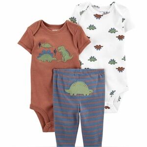 NWT Carter's Dinosaur 3 piece set/outfit- 24m, 2 bodysuits and pants